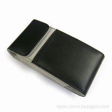 Mobile Phone Accessory for Apple's iPhone, Made of PU and Leather